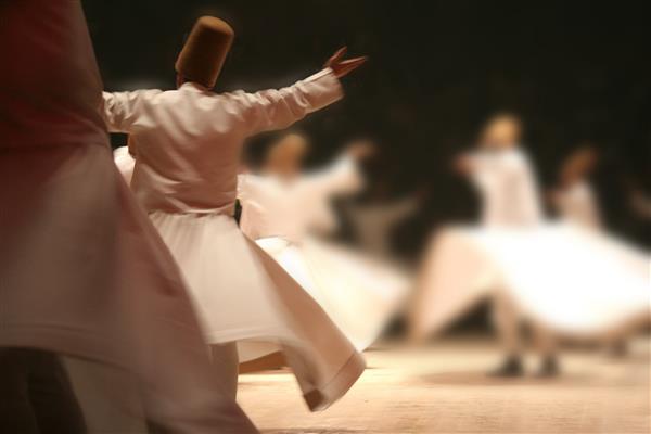 رقص دراویش مولانا در موزه قونیه
