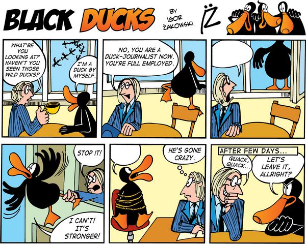 اردک های سیاه کمیک استریپ قسمت 55