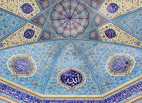 سقف ورودی مسجد