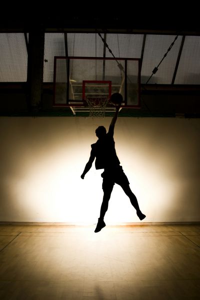 پرش بسکتبال - شبح سیاه