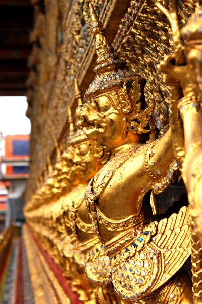 گارودا در معبد بودای زمرد بانکوک تایلند