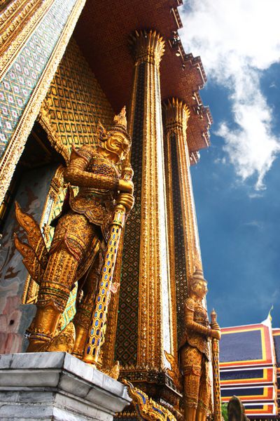 دمون گاردین Wat Phra Kaew Grand Palace بانکوک