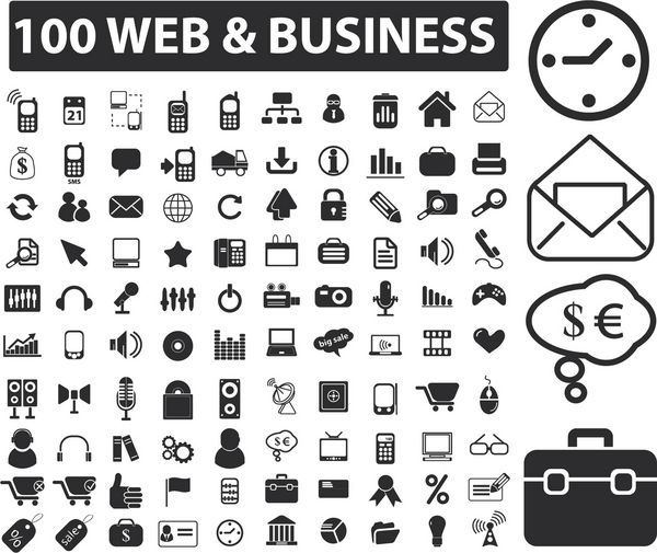100 علامت تجاری وب بردار