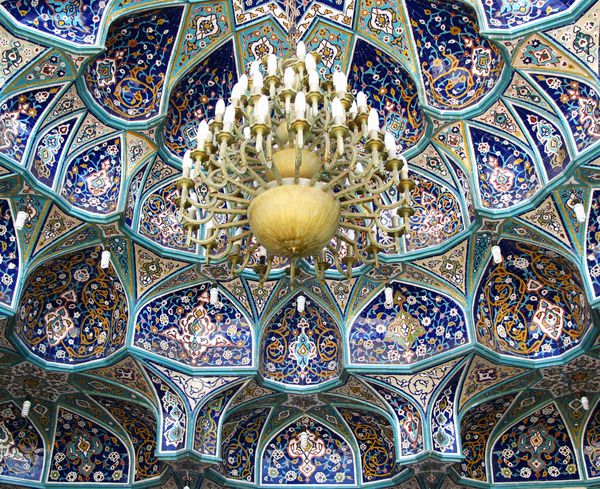 سقف ورودی مسجد