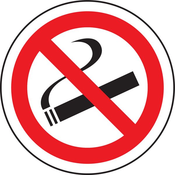 علامت سیگار ممنوع
