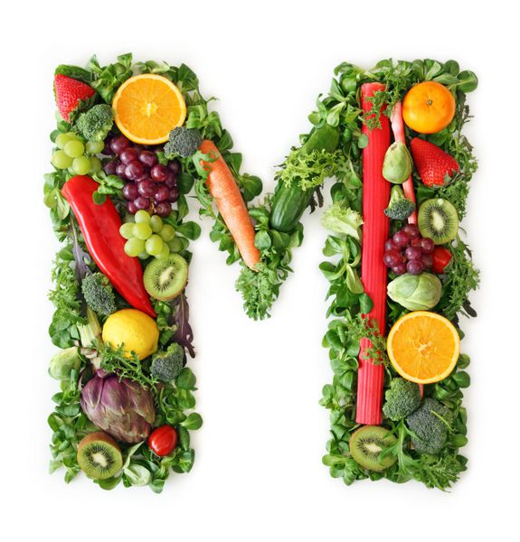 الفبای میوه و سبزیجات - حرف M