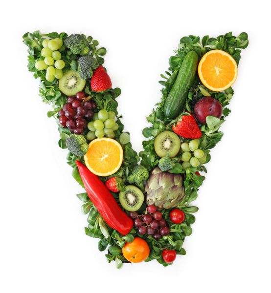 الفبای میوه و سبزیجات - حرف V