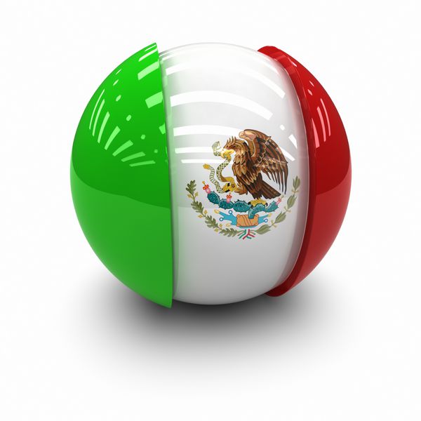 3D - پرچم مکزیک