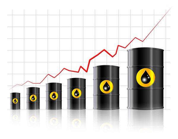 افزایش قیمت مفهوم نفت