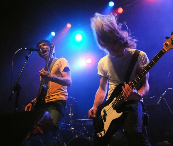 دنور 21 آوریل گروه آلترناتیو راک مادام آدام در کنسرت 21 آوریل 2011 در تئاتر اوگدن در دنور کو
