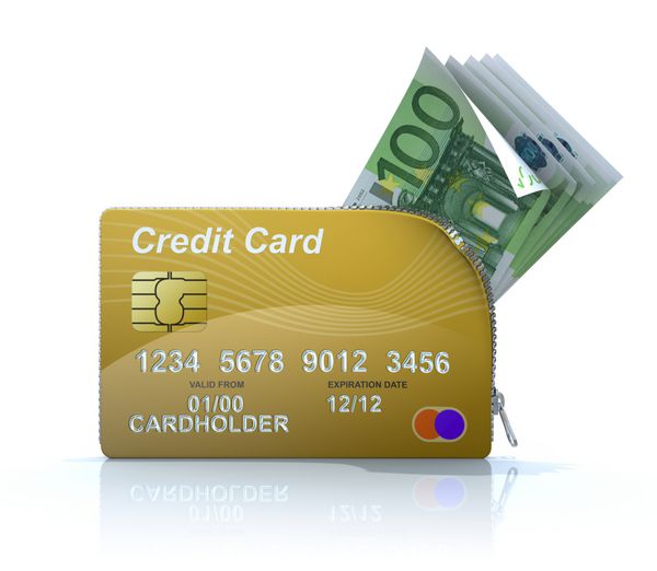 کارت اعتباری با زیپ