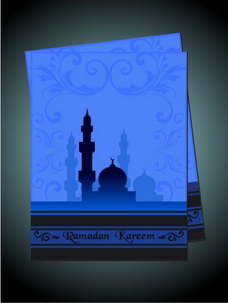وکتور کارت ماه رمضان با ارائه