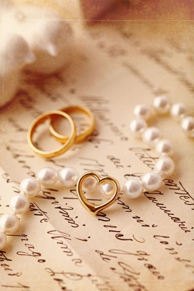 تزیین عروسی با حلقه ازدواج