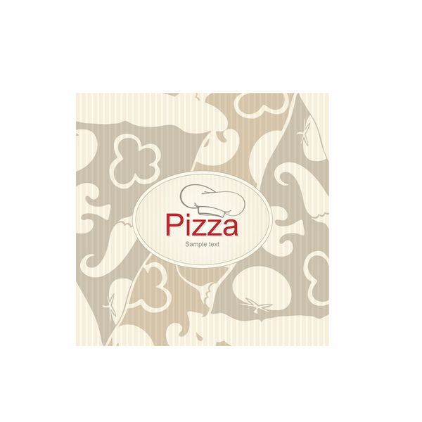 طراحی جلد منوی پیتزا فروشی