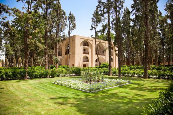 کوشک مرکزی در باغ فین باغ فین - ساخته شده در اوایل قرن شانزدهم به بعد کاشان ایران