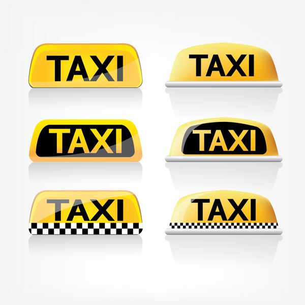 مجموعه تابلوهای تاکسی