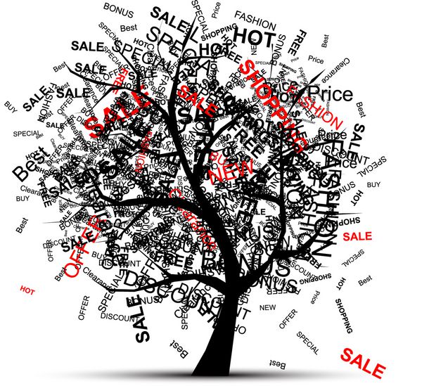 مفهوم درخت خرید برای طراحی شما