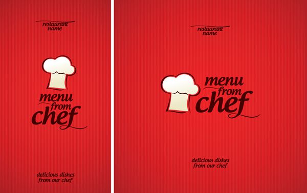 منوی ویژه از قالب Chef Design