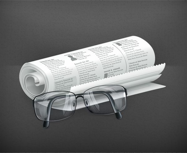 روزنامه و عینک