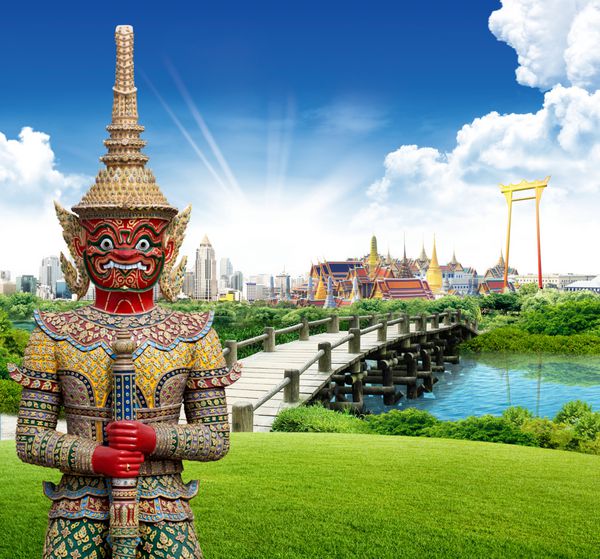مفهوم سفر تایلند بانکوک