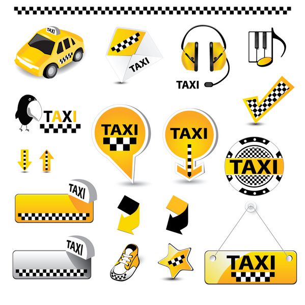 نمادهای تاکسی