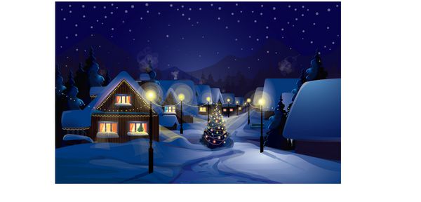  عکس برف و کریسمس