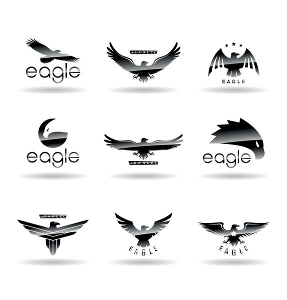 Eagle Silhouettes Set 1