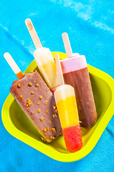  عکس بستنی قیفی شکلاتی