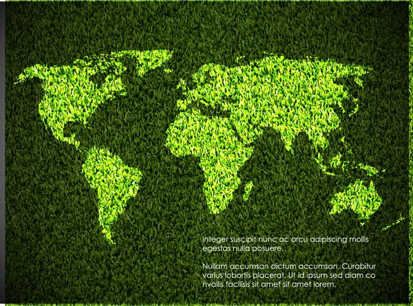 مفهوم اکولوژیکی نقشه جهان سبز