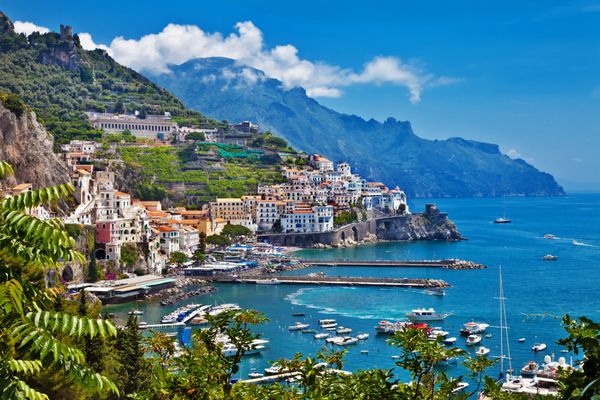 سریال سفر در ایتالیا - نمای زیبای آمالفی