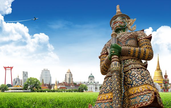 مفهوم سفر بانکوک تایلند