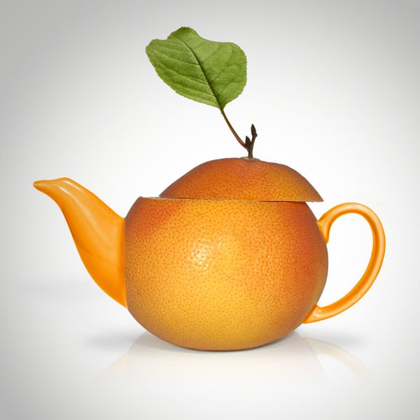 مفهوم چای پرتقال