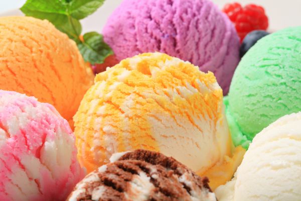بستنی های متنوع