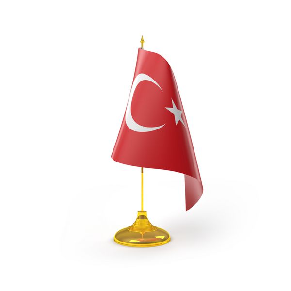 رندر جزئیات پرچم ترکیه