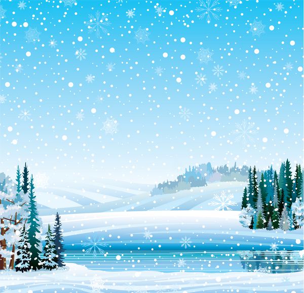  عکس برف و کریسمس