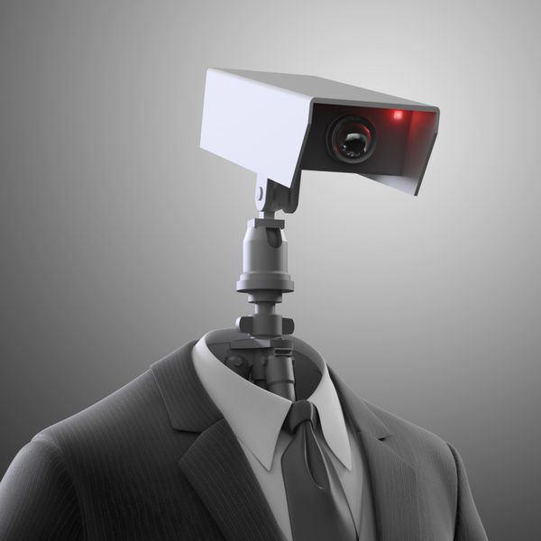 یک دوربین امنیتی روباتیک - نظارت خودکار
