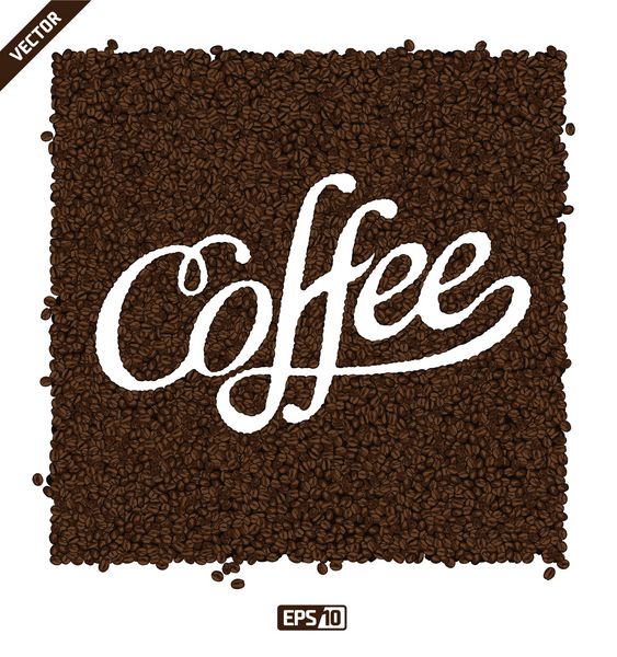 طراحی دانه های قهوه