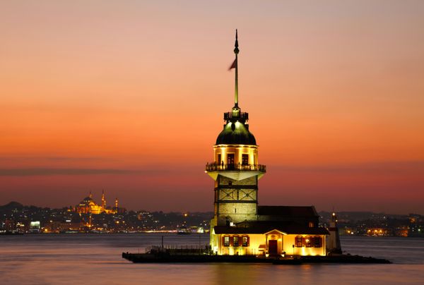 برج دوشیزه کیز کولسی استانبول ترکیه