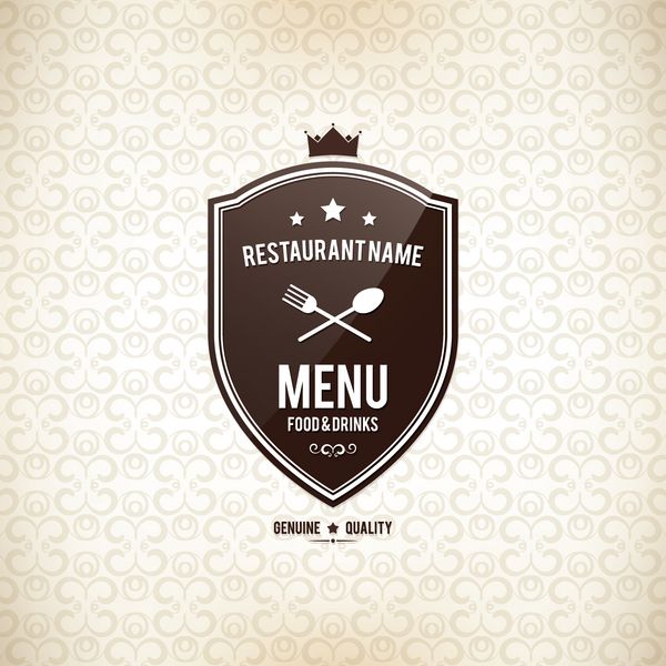 طراحی منوی رستوران