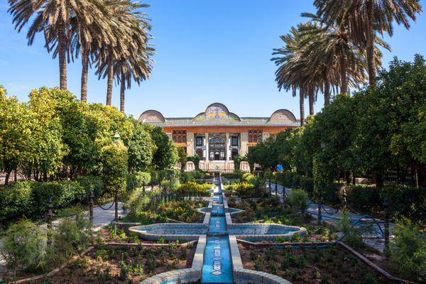 باغ نارنجستان در شیراز ایران
