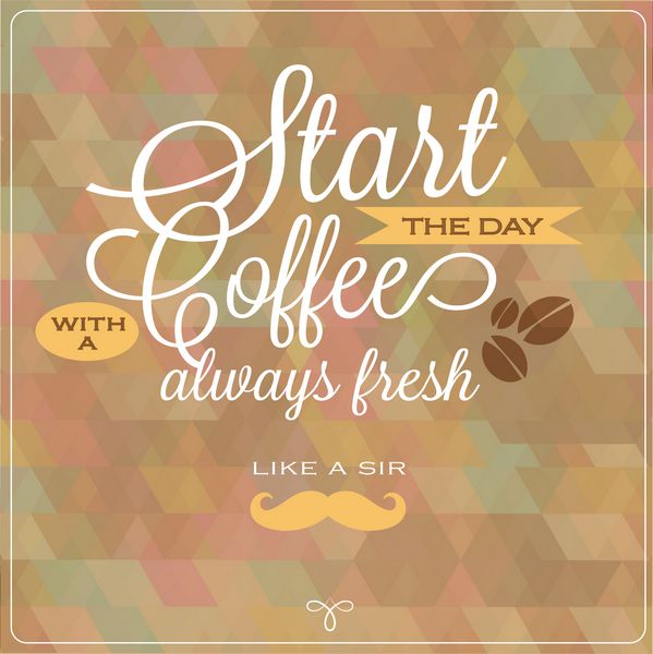 قهوه برای یک روز همیشه تازه