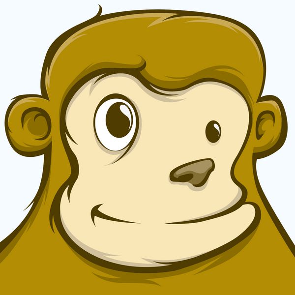 میمون بیان کارتونی