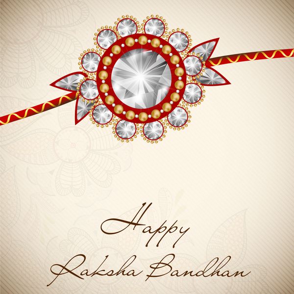 پس زمینه جشنواره هند راکشا باندان با راخی زیبا