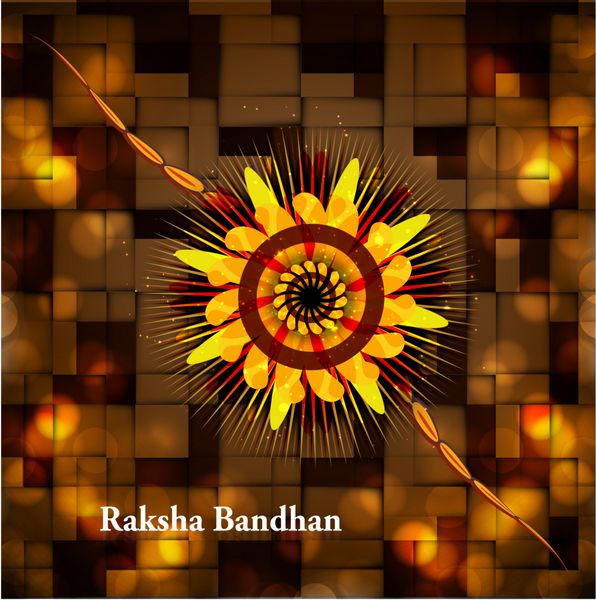 تصویر فوق العاده زیبای جشنواره هندی raksha bandhan