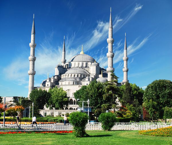 مسجد آبی Sultanahmet Camii استانبول ترکیه