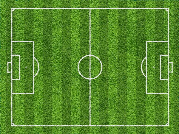  عکس زمین فوتبال با بازیکنان