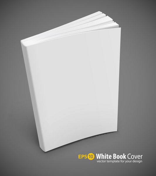 مش شیب وکتور تصویر جلد کتاب خالی از استفاده شده است اشیاء شفاف که برای طراحی سایه ها و نورها استفاده می شود