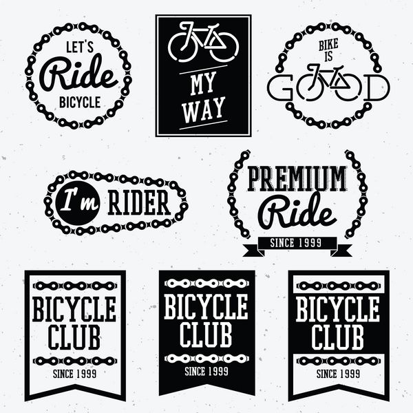 مجموعه مدالهای باشگاه دوچرخه پشت و سفید