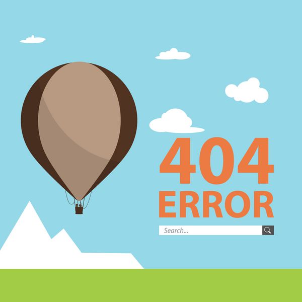 صفحه خلاق پیدا نشد خطای طراحی 404