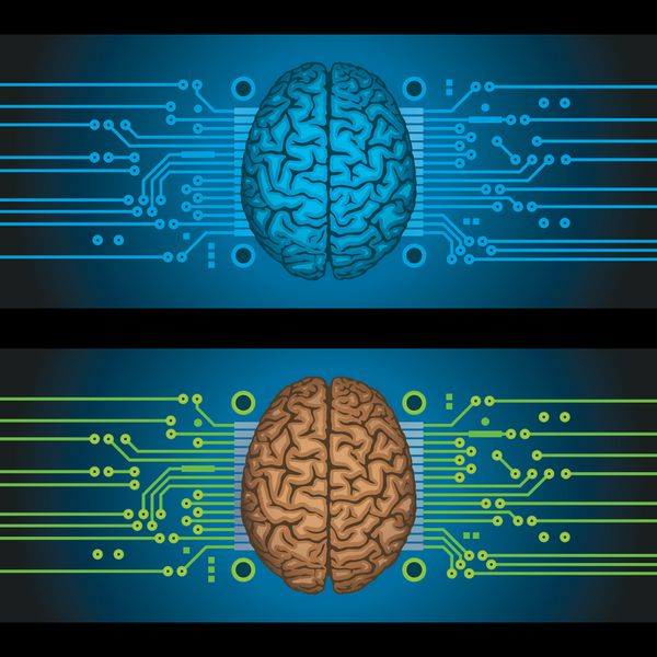 مغز انسان به عنوان پردازنده کامپیوتر CMYK